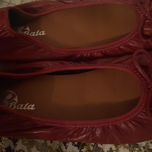 Bata red ballet flats made in Spain size36 - Picture 6 of 8